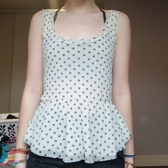 Abercrombie and Fitch polka dotted Tank top - Picture 2 of 4